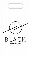 Брендовий пакет-банан для "Black Sushi&Pizza"