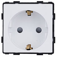 Розумна розетка з WiFi 1DAL | Білий з З/К + Шторки (P86-ST.WF.WT), фото 3