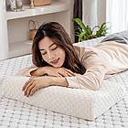 Ортопедична подушка GH1188 + Подарунок Масажер для шиї Massage Pillow 8028 / Подушка з ефектом пам'яті, фото 9