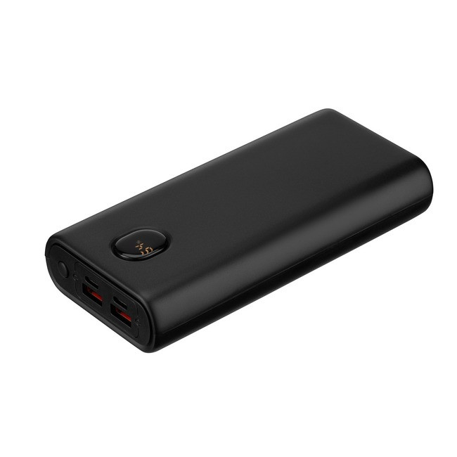 Повербанк 20000 мАг Power Bank 2E 45Вт PD QC Black, фото 1