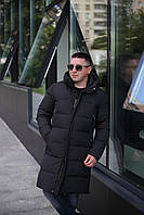 Подовжена стильна чоловіча зимова куртка Kings Wind 503