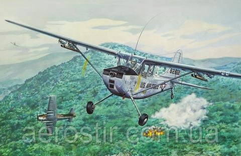 Самолет Cessna L19/0-1 'Bird Dog' 1/32 RODEN 619, фото 1