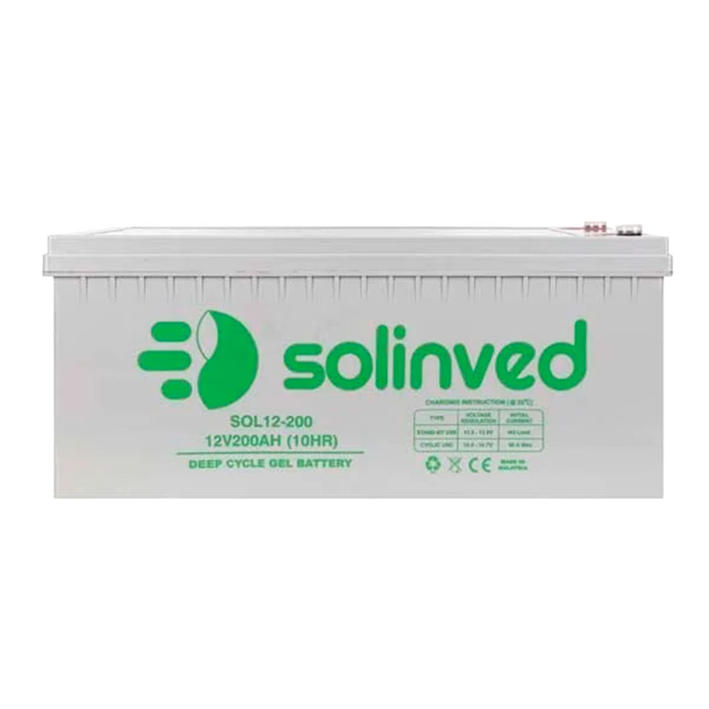 Акумулятор Solinved SOL12-200 (GEL)
