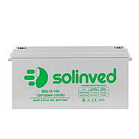 Акумулятор Solinved SOL12-150 (GEL)