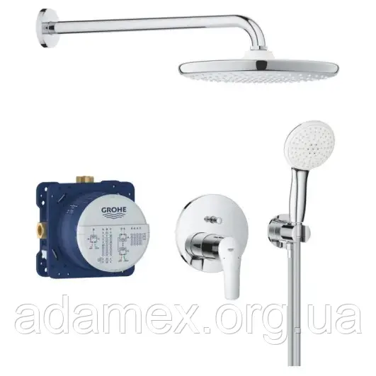 Душовий комплект GROHE Eurosmart з Tempesta 250