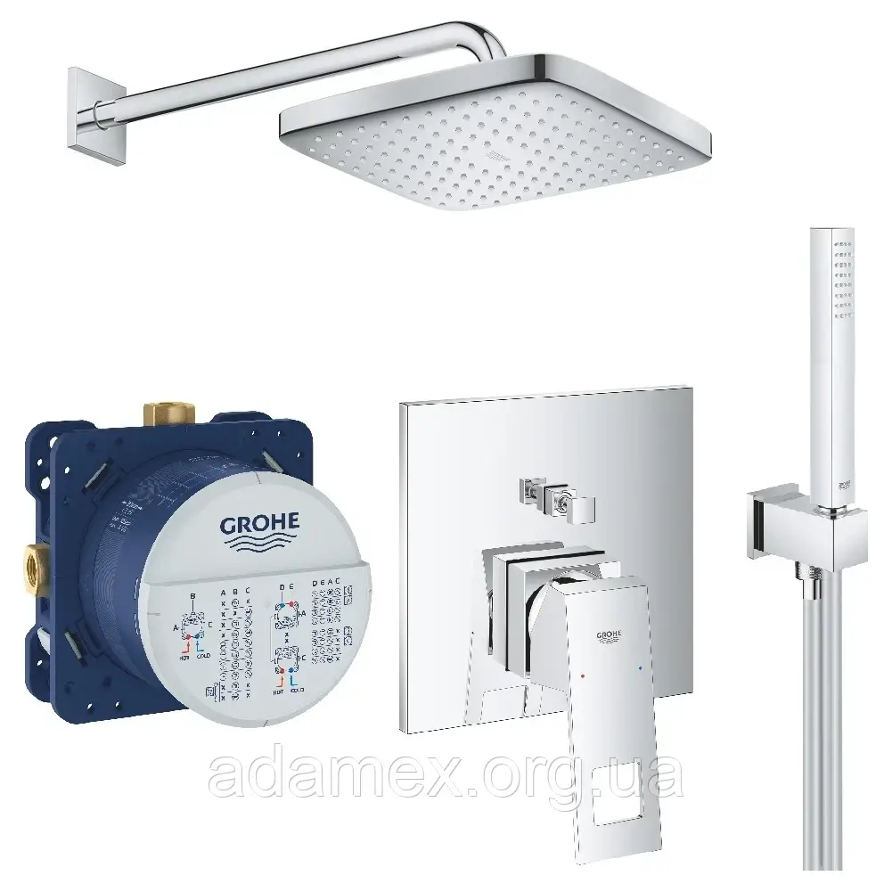 Душовий комплект GROHE Eurocube 250