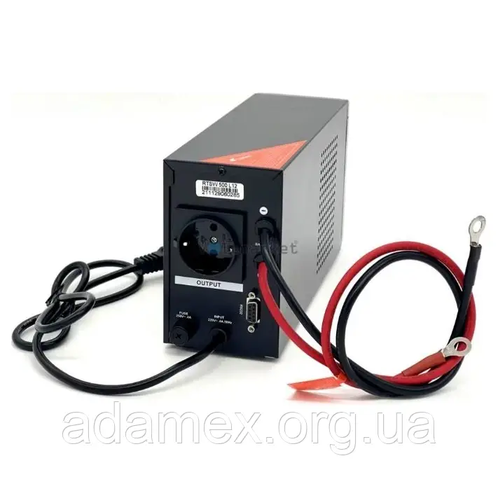 ДБЖ з правильною синусоїдою RITAR RTSW-600 LCD (360Вт), 12В, пiд зовнішній АКБ