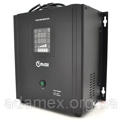 ДБЖ з правильною синусоїдою Europower PSW-EP1500WM24 (1050 Вт) 10/20А, настіний, під зовнішню АКБ24B