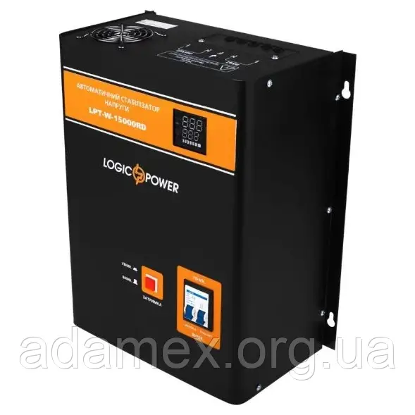 Стабілізатор напруги LOGIC POWER LPT-W-15000RD BLACK