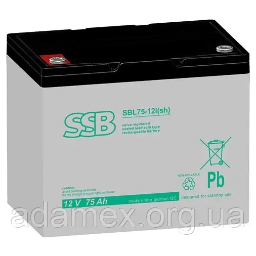Акумуляторна батарея SSB GEL SBL 12- 75Ah
