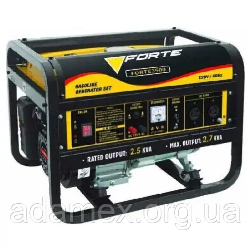 Генератор бензиновий FORTE FG3800 3.0кВт