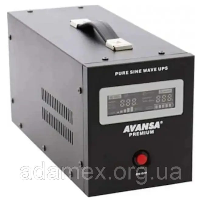 ДБЖ з правильною синусоїдою AVANSA PREMIUM 500VA-300W-12V