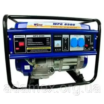 Генератор бензиновий FORTE WPG6500 ном5кВт, бак25л