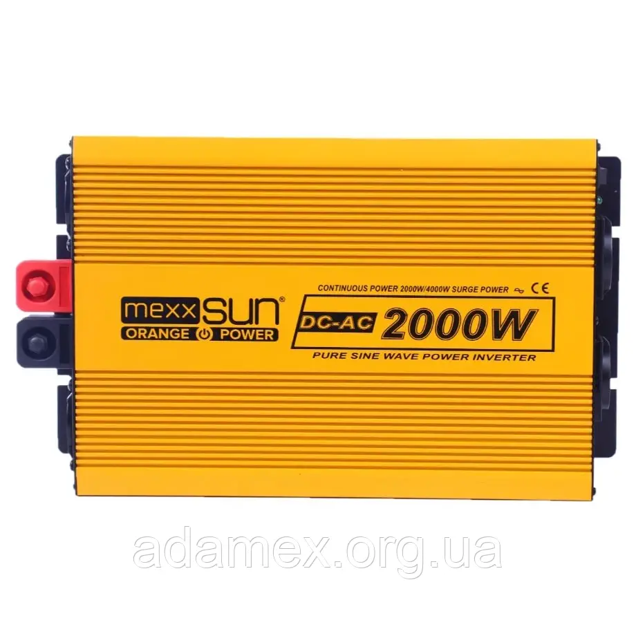 Інвертор з правильною синусоїдою MEXXSUN MXSPSW-2000W/12V/220V