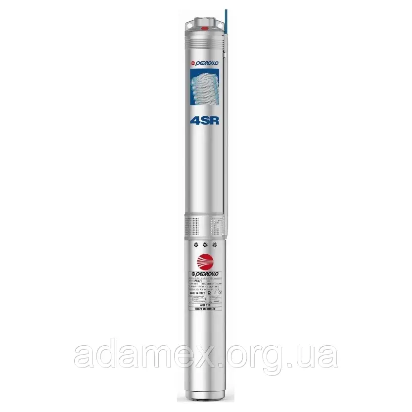 Насос погружний відцентровий PEDROLLO 4SRm 6/13-PD H-86m Q-9m3 1,5kW 220В