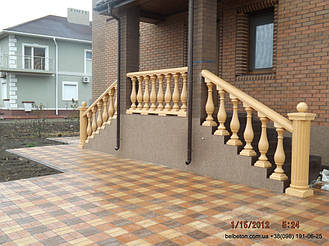 Балясины Степановка | Бетонная балюстрада в с.Степановка  Херсонская область 31