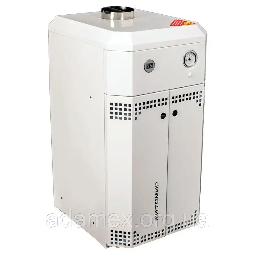 Котел газовий димохідний ЖИТОМИР-10 КС-Г-020СН (КОТЕЛ+КОЛОНКА), фото 1