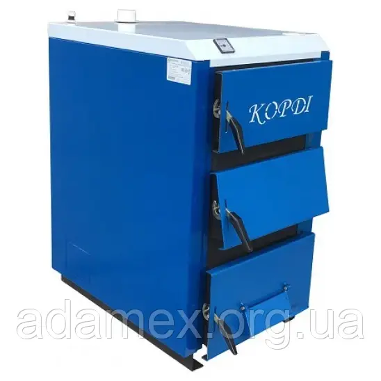 Котел твердопаливний КОРДІ АОТВ-26-30 ЕТ Економ 6 мм з подовженою топкою