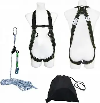 Робочий одяг Zestaw Do Pracy Na Dachu,Szelki,Lina 15M,Urządzeni