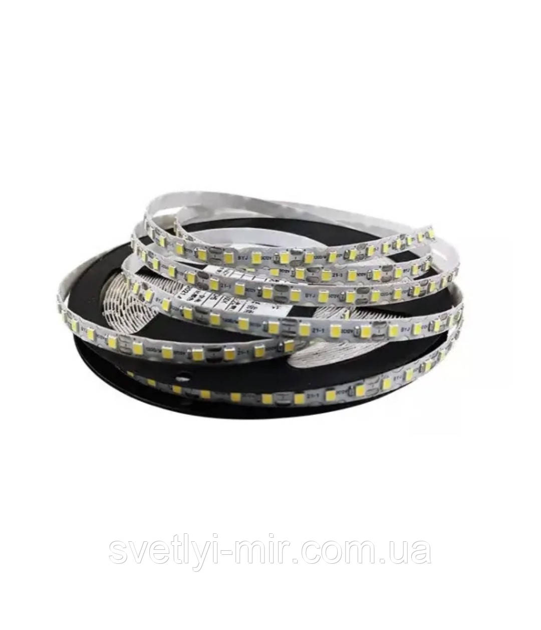 Світлодіодна LED стрічка s-type SMD 2835-120 IB блакитний лід негерметична IP20, фото 1