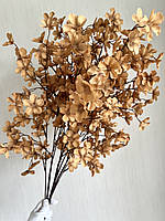 Гілка декоративна для осіннього декору (коричнева 110 см), фото 9