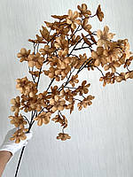 Гілка декоративна для осіннього декору (коричнева 110 см), фото 4