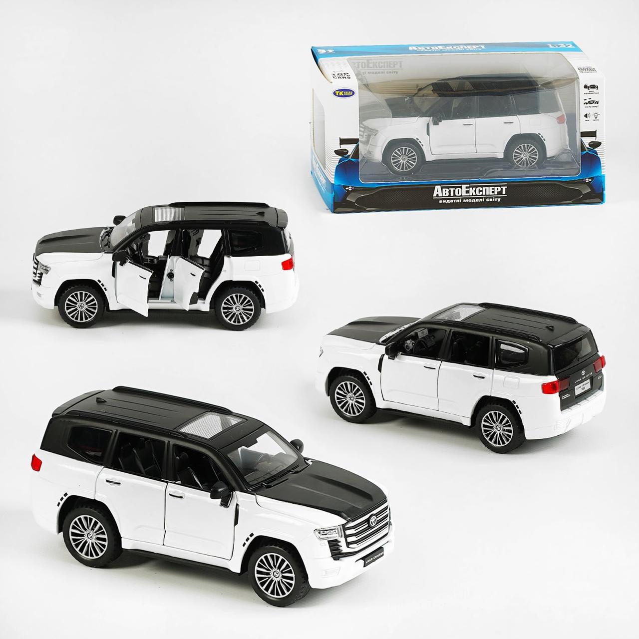 Машинка TK - 15607 Toyota "Авто Експерт", металопластик, 1:32, звук, світло, інерція, рухомі елементи