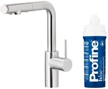 Кухонний змішувач Kfa Armatura Duero Pure Basic PullOut Inox 662311322, фото 1