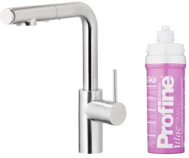 Кухонний змішувач Kfa Armatura Duero Pure Basic PullOut Inox 662311522, фото 1