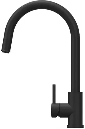 Кухонний змішувач Kernau KWT 36 PO Matt Black, фото 1