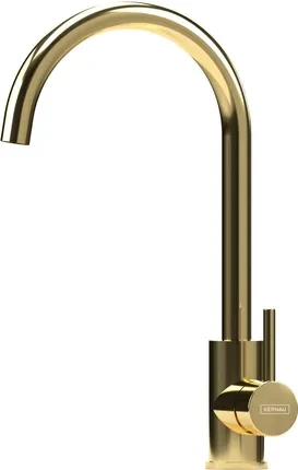 Кухонний змішувач Kernau KWT 34 Gold Nano, фото 1