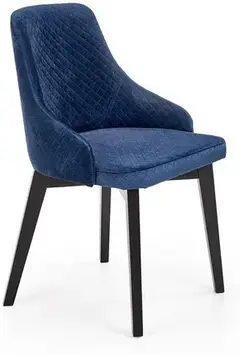 Стілець для кухні Halmar Toledo 3 Krzesło Czarny Tap Velvet Pikowan 13558