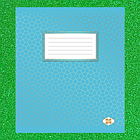 Тетрадь фоновая Тетрада 24 листа клеточка