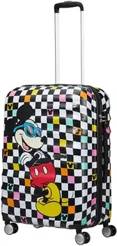 Валіза średnia American Tourister Wavebreaker Disney - Mickey Check