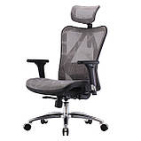 Ергономічне офісне крісло ANGEL KalistO графіт, фото 2
