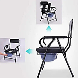 Стілець-туалет AIRM HEALTH з санітарним обладнанням, фото 7