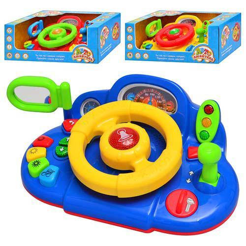 Автотренажер детский игровой музыкальный М1377 руль авторуль - только ...