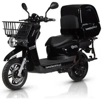 Скутер Iml Skuter Elektryczny Cagoo Delivery Czarny