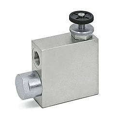 Регулятор витрати трилінійний зі скиданням у бак RFP3 1/2” HYDRO-PACK