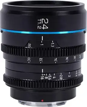 Об'єктив фотоапарата Sirui Night Walker 24mm T1.2 S35 Cine Lens Fuji X-Mount Black , Obiektyw filmowy