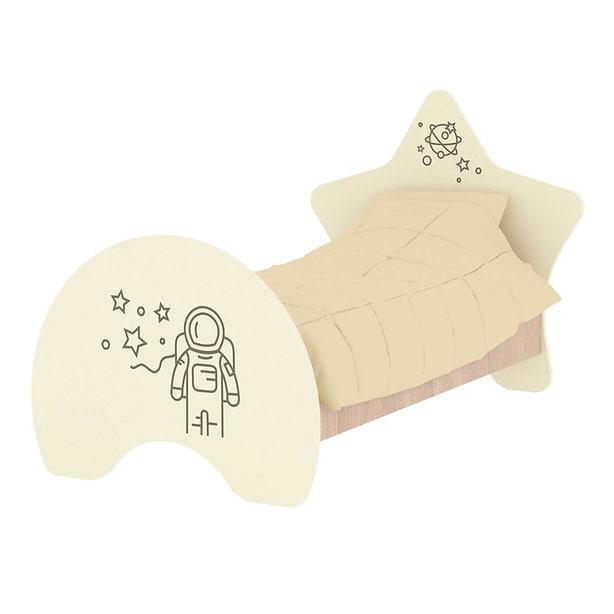 Ліжко дитяче без матраца "Таємничий всесвіт" з фотодруком, фото 1