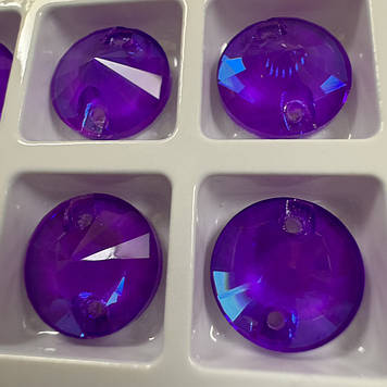 Ріволі люкс Neon Purple Delight 10mm*1шт