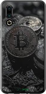 Чехол на Meizu 16S Black Bitcoin "6090u-1701-7290"