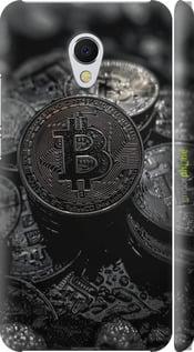 Чехол на Meizu MX6 Black Bitcoin "6090m-259-7290"