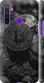 Чохол на Realme 5 Black Bitcoin "6090m-1862-7290"