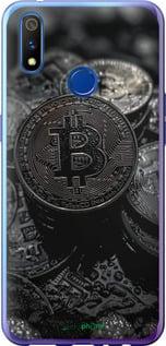 Чехол на Realme 3 Pro Black Bitcoin "6090u-1863-7290"
