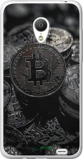 Чехол на Meizu MX3 Black Bitcoin "6090u-310-7290"