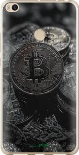 Чехол на Xiaomi Mi Max 2 Black Bitcoin "6090u-994-7290", фото 1