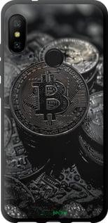 Чехол на Xiaomi Mi A2 Lite Black Bitcoin "6090b-1522-7290", фото 1