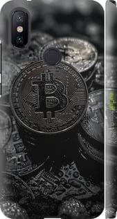 Чехол на Xiaomi Mi A2 Black Bitcoin "6090m-1481-7290", фото 1